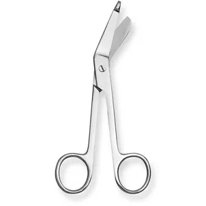 Lister Bandage Scissors 14cm 5.5" Pocket Students Doctors Nurses Medical BN - Picture 1 of 1