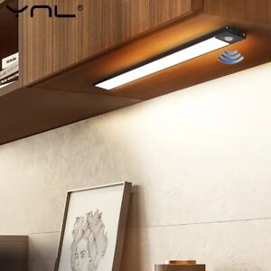 Cupboard Lamp LED Under Cabinet Lights Rechargeable USB Kitchen Motion Sensor