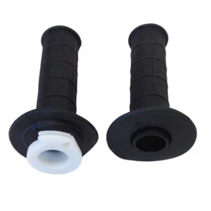 Universal Dirt Bike 7/8" 22mm Handle Bar Motorcycle Hand Grips + Throttle Tube - Bild 1 von 5