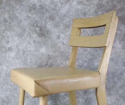 Silla moderna de huesos de perro de mediados de siglo Foto 1 de 4