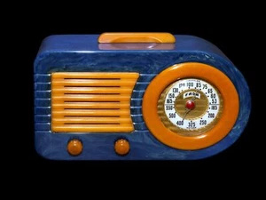 4082. Dekoratives Poster. Art Deco Vintage Radio. Bakelit. Zuhause Schule Büro Dekor - Bild 1 von 1