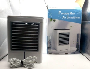 Mini Air Conditioner Portable Air Cooling Fan Personal Purifier Cooler Fan USB - Picture 1 of 11