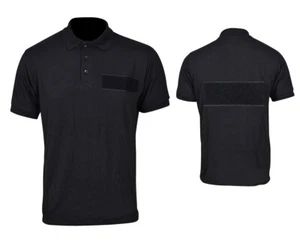 Poloshirt Sicherheitsshirt Sicherheitsdienst Shirt Herren Baumwolle Schwarz - Bild 1 von 3