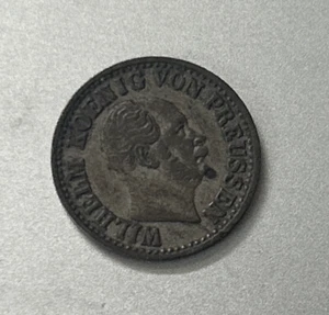 1/2 Silber Groschen 1872 C Cleve Wilhelm I Prussia German States High Grade - Picture 1 of 2