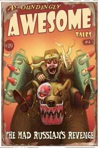 Astoundingly Awesome Tales - Mad Russian- Fallout 4 Poster - Picture 1 of 7