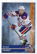 2015-16 Bakersfield Condors (AHL) Brad Hunt postcard (Minnesota Wild)