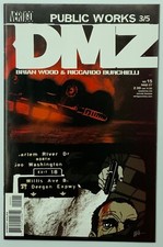 DMZ issue #15 in 9.8 NM-MT condition with White pages