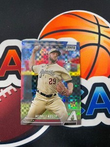 Merrill Kelly X-Fractor Refractor 2022 Topps Stadium Club CHROME Card #391