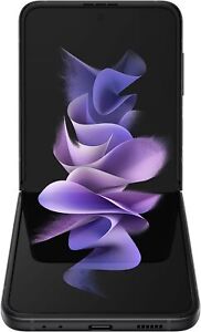 Samsung Galaxy Z Flip 3 5G SM-F711U1 Factory ULK 256GB Black Excellent