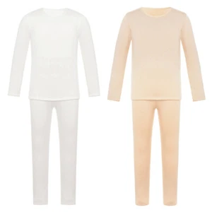 Kids Girl's Sleepwear Training Pajamas Set Long Sleeve Top With Pants Dance - Picture 1 of 26