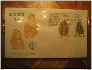EDIFIL 2177/8 EUROPA AÑO 1974 SOBRE PRIMER DIA DE CIRCULACION SPD - Imagen 1 de 1