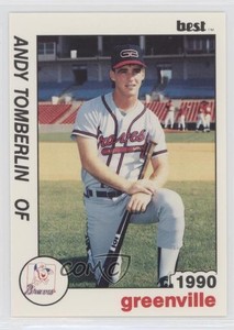 1990 Best Greenville Braves Andy Tomberlin #19