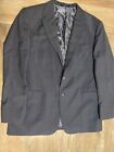 Joseph Abboud Nordstrom Men 2 Piece Suit Jacket/Pants 46L/40W Gray 100% Wool Usa