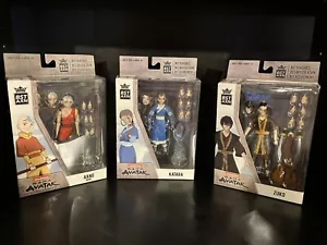BST AXN Avatar The Last Airbender Figure Lot NIB - Picture 1 of 5