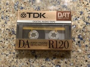 Brand New TDK DA-R120 Digital Audio Tape DAT Sealed