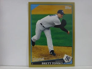 2009 Topps Updates & Highlights #UH164 Brett Tomko Gold #/2009 Yankees D30 - Bild 1 von 2