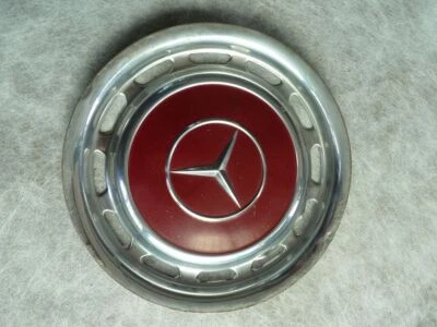 Mercedes 1x Radkappe 14 Zoll Chrom Rot 529  - Bild 1 von 4