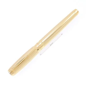S.T. Dupont Limited Boggy Collection Yellow Gold Finish Fountain Pen M Nib - Picture 1 of 9
