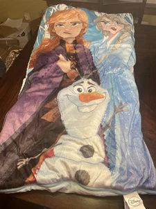 Disney Princess Frozen Anna Elsa Olaf Sleeping Bag - Picture 1 of 4