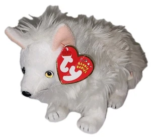 NM* Ty Beanie Baby SNOCAP the Snow White Fox (7.5 Inch) Plush Stuffed Animal Toy - Picture 1 of 12