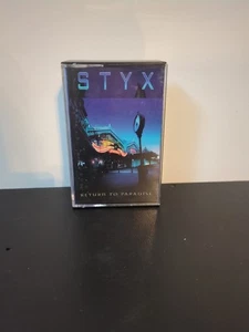 STYX RETURN TO PARADISE Cassette Tape 1997 DOUBLE ALBUM SET - Picture 1 of 14