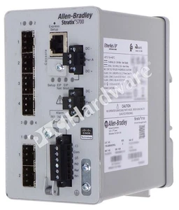Allen Bradley 1783-BMS4S2SGL/A Stratix 5700 4xFE/2xGE Managed EtherNet Switch - Bild 1 von 8