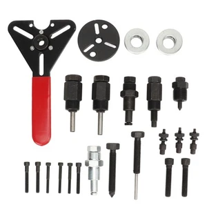 23PCS Automotive Compressor Clutch Hub Remover Kit Alloy Steel For 510 508 5 LVE - Picture 1 of 24