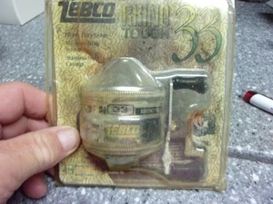 B624 old zebco 33 fishing reel rhino in box - Bild 1 von 3