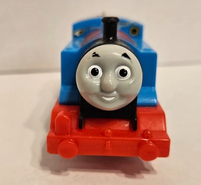 Thomas & Friends Trackmaster Bat. Operated Thomas the Tank Eng.#1 Blue/Red Train - Image 1 of 4