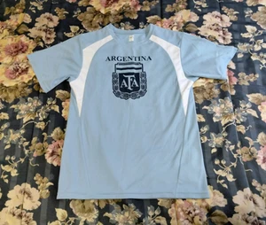 AFA Argentine Football Association Youth Large (L) Soccer Short Sleeve Shirt - Picture 1 of 11