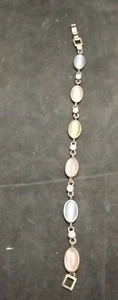 Bracelet with Beautiful Stones. Marked Lia Sophia - Picture 1 of 3