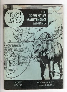 PS Mantenimiento Preventivo Mensual 1977 Índice Nº 31 números 284-295 ejército - Imagen 1 de 2