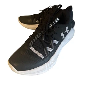 Under Armour schwarz-weiße Block City 2.0 Sneaker Gr. 8 - Bild 1 von 6