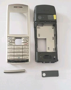 Original Nokia E50 Front Cover, Tastatur, Mittelgehäuse, Gehäuseteile weiß - Bild 1 von 1