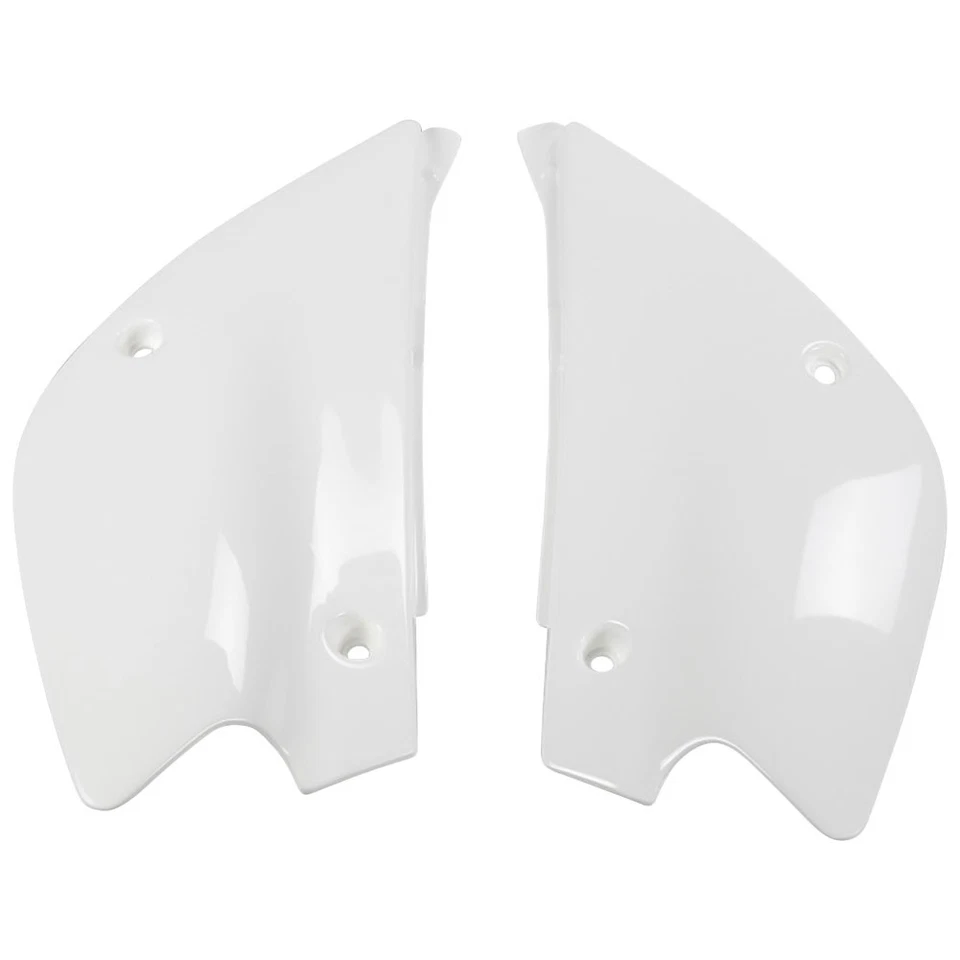 UFO Side Panels White For Kawasaki KX80 1998-2000 — 第 1/2 张图片