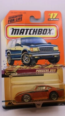 MATCHBOX PORSCHE 959 COBRE #17 DE 100 VEHÍCULOS PRIMERA CLASE DESDE 1998 NOC Foto 1 de 3