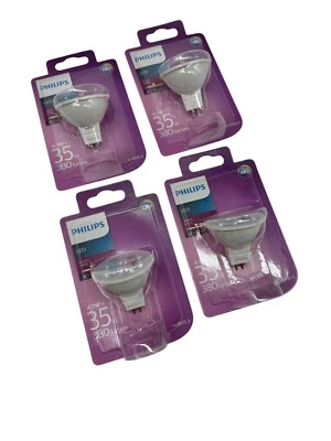 Philips LED Classic Spot Warm Glow Indoor Light Warm White 2700k 47w = 35w X4 - Image 1 of 2