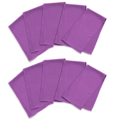 10PCS Ice Cold Instant Cooling Towel Running Jogging Gym Chilly Pad Sports Yoga - Image 1 of 4