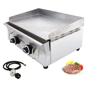 Arbeitsplatte LPG Gasgrill 21,26"x13,39" Flat Top Grillplatte Kochplatte BBQ Kochen USA - Bild 1 von 7