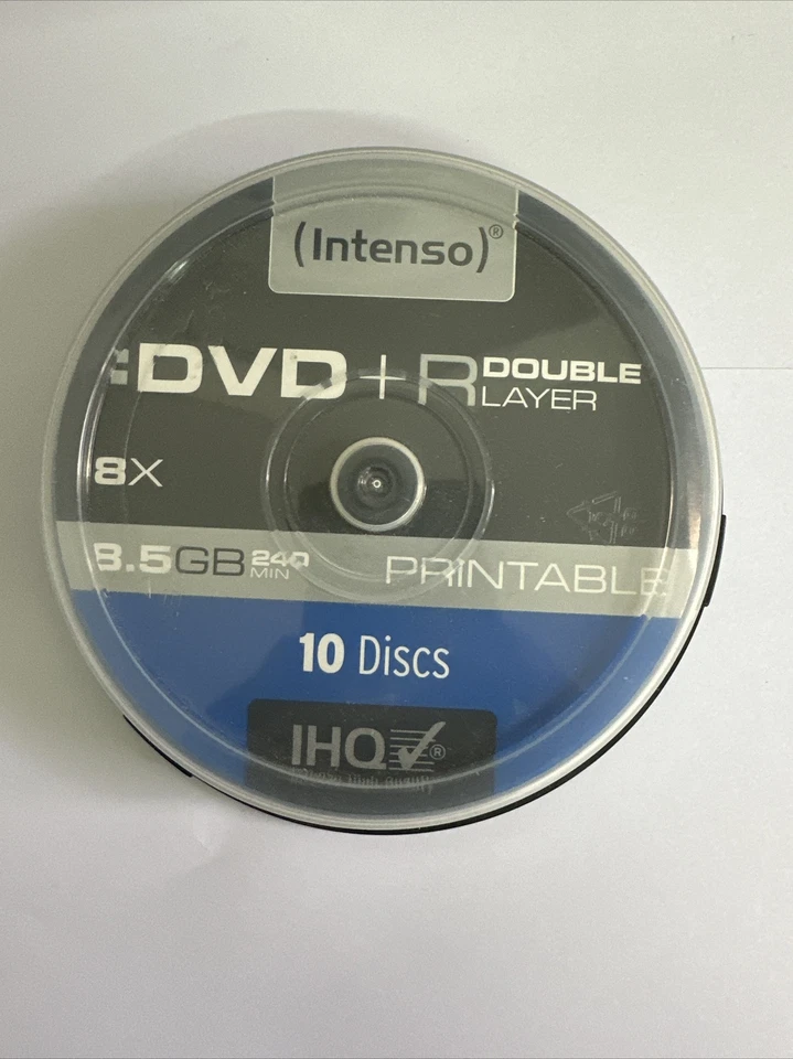 Intenso Dvd+r Double Layer Printable 8.5GB  10 Pack Spindle - Image 1 of 1