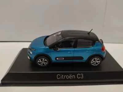 1/43    CITROEN C3 2020 AZUL TECHO NEGRO NOREV - Imagen 1 de 4
