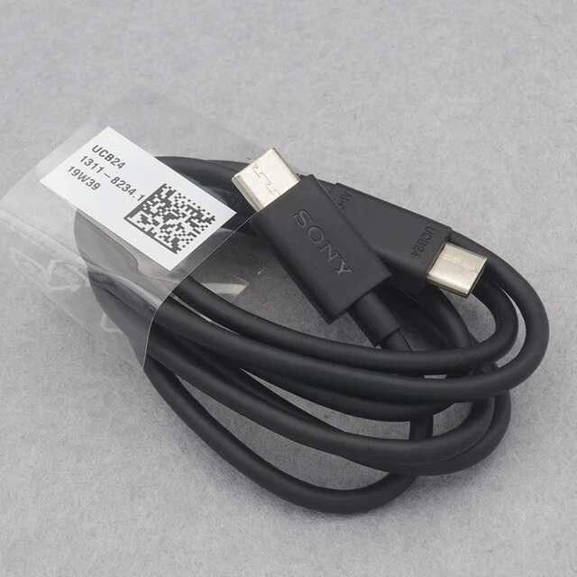 Genuine Sony UCB24 Type-C USB-C Charging Charger Cable For Xperia 5 V IV 4 1 III - Image 1 of 3
