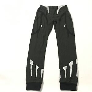 Disney Store Pajama Pants Size 7 Sleep Bottoms Gray Black Jogger Style New 