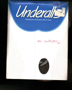 Underalls Pantyhose & Panties All In One Taupe Size A-B Vintage 1980s - Picture 1 of 2
