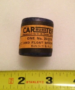 Carburetor Needle Seat Float Bracket Assembly 25-111S Buick Carter Vintage Old 1 - Bild 1 von 3