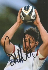 ULSTER & AUSTRALIA RUGBY UNION: SAM CARTER SIGNED 6x4 ACTION PHOTO+COA - Picture 1 of 1