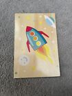 Le Toy Van Postables Wooden Postcard Toy Role Play rocket