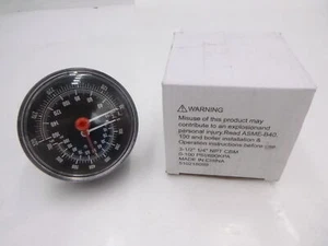 Weil-McLain Kombi Temperatur Manometer 510218099 3-1/2"x 1/4" NPT - Bild 1 von 4