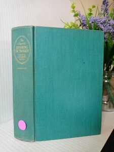 Clement Wood THE COMPLETE RHYMING DICTIONARY AND POET'S CRAFT BOOK 1st Edition - Imagen 1 de 4