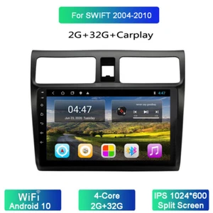For Suzuki Swift 2004-2010 Carplay Android12 Car Stereo Radio Gps Nav WIFI BT - Picture 1 of 13